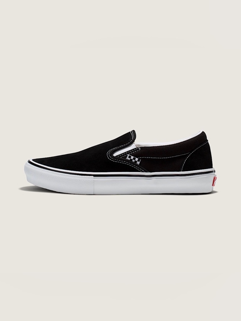 Vans Black Skate Slip On Shoes
